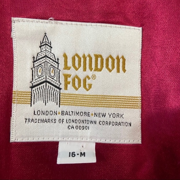 Vintage London Fog 100% wool double breasted coat - Picture 5 of 6